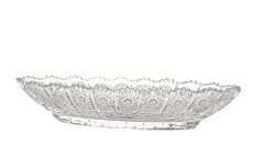 Broušená mísa, Royal Crystal, 24,5 cm