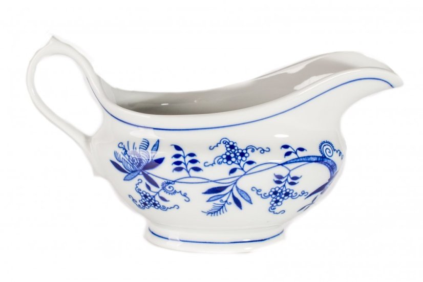 Omáčník oválný s uchem, Český porcelán Dubí, CIBULÁK, 0,05 l