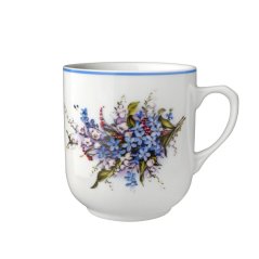 Porcelánový hrnek Trojka Polní kytice Český porcelán Dubí 300 ml