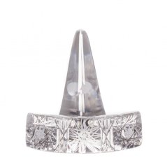 Brúsený stojanček na mobil, Royal Crystal, 8,5 cm