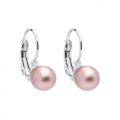 Perlové náušnice Silky Pearl s voskovými perlemi Preciosa, krémové