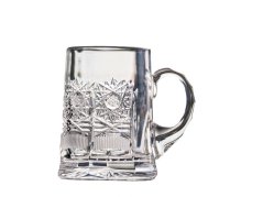 Brúsený mini pohár na pivo, 70 ml, Royal Crystal