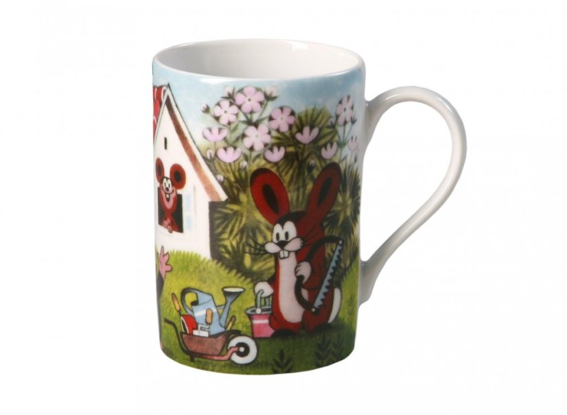 Dětský porcelánový hrnek, Thun, Krteček a kamarádi