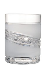 Brúsený pohár na nealko 220 ml, Glamour Crystal, 2 ks