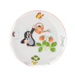 Detský porcelánový tanier Krtko Thun 21 cm | Český porcelán Detský porcelánový tanier Krtko Thun 21 cm | Český porcelán