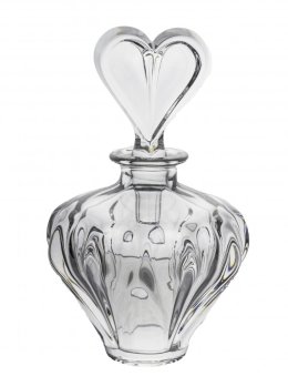 Flakon ve tvaru srdce, Crystal Bohemia - naleznete v Royal Crystal.