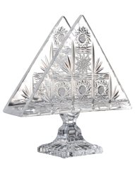 Brúsený stojan na obrúsky, Royal Crystal, 14 cm