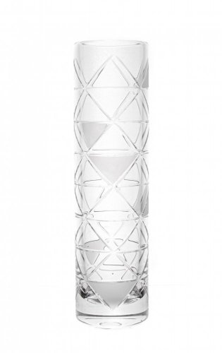 Křišťálová váza, TRIANGLE, Gold Crystal, 23 cm