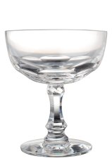 Broušená sklenice na šampaňské 145 ml, Glamour Crystal, 2 ks