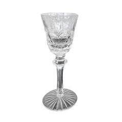 Broušené sklenice na noze, Glamour Crystal, 80 ml, 5 ks