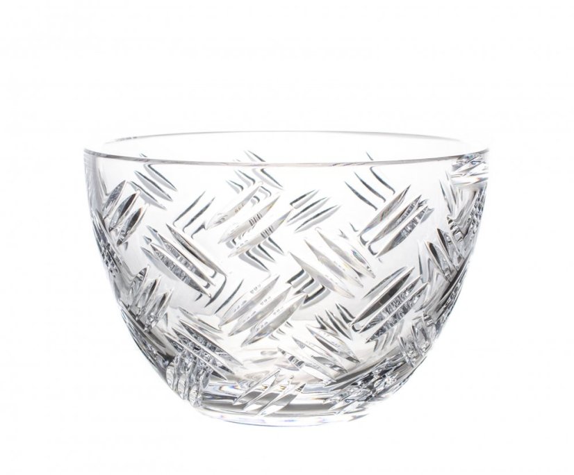 Křišťálová mísa, INDUSTRY, Gold Crystal, 21 cm