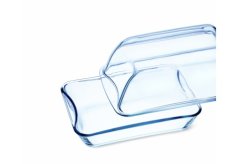 Skleněný pekáč hranatý s víkem, Simax, 8,6 L