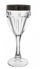 Sklenice na červené víno, SAFARI platina, Crystalite Bohemia, 290 ml
