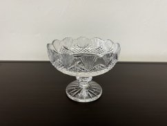 Křišťálová mísa na noze, Glamour Crystal, 13 cm