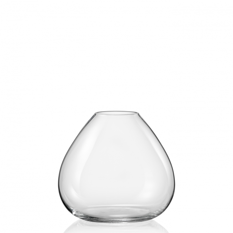 Váza na nízké květiny, Crystalex, 18,5 cm