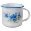 Porcelánový hrnek Tina Pomněnky Český porcelán Dubí 250 ml