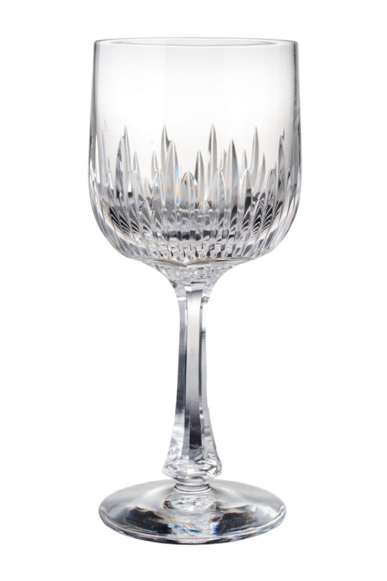 Brúsený pohár na víno, Glamour Crystal, 260 ml, 6 ks