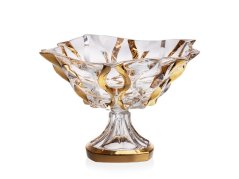 Křišťálová mísa na noze, Bohemia Treasury, SAMBA-Rhapsody 30,5 cm Křišťálová mísa na noze, Bohemia Treasury, SAMBA-Rhapsody 30,5 cm