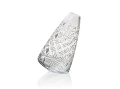 Křišťálová váza, INDUSTRY, Gold Crystal, 33 cm