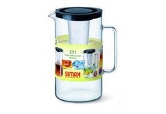 Skleněný džbán s vložkou na led, Simax, 2,5 L