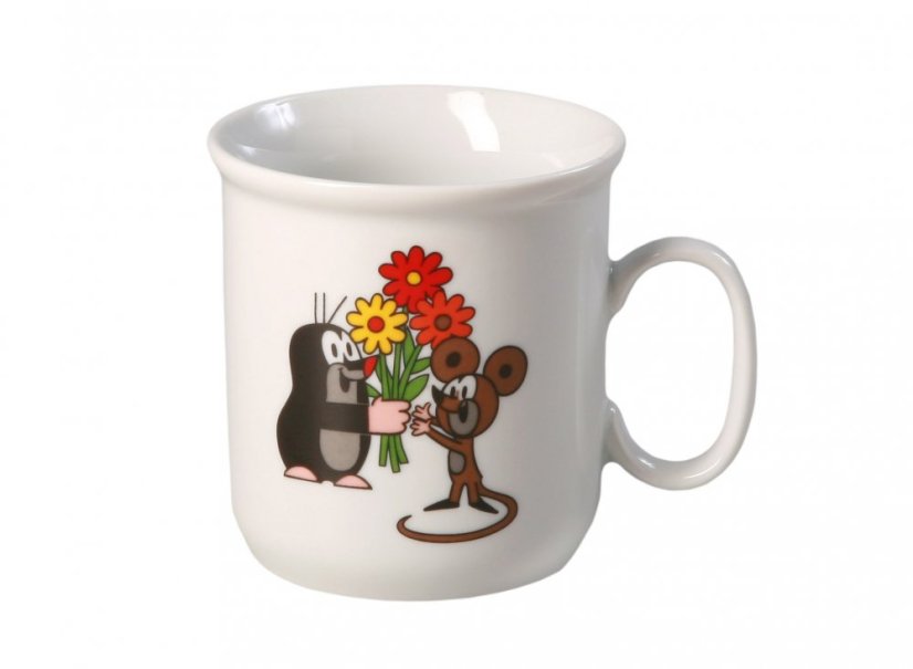 Dětský hrnek, Thun, Krtek a kytka, 245 ml