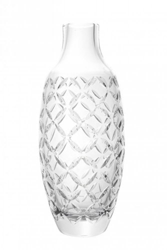Křišťálová váza, CARIS, Gold Crystal, 33 cm