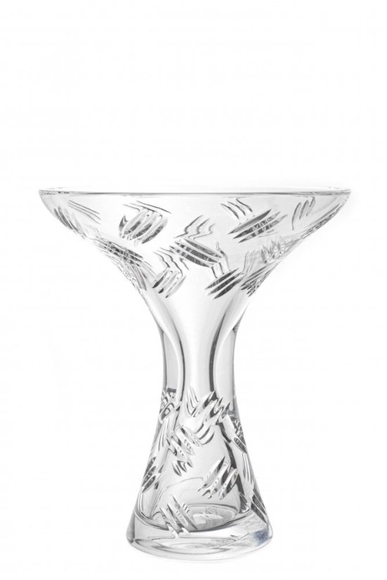 Křišťálová váza, INDUSTRY, Gold Crystal, 20,5 cm