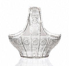 Brúsený košík – krištáľový šperk vášho stola