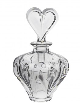 Flakon ve tvaru srdce, Crystal Bohemia - naleznete v Royal Crystal. Flakon ve tvaru srdce, Crystal Bohemia - naleznete v Royal Crystal.