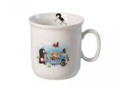 Dětský hrnek, Thun, Krtek a kolečko, 245 ml