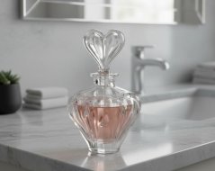 Flakón, Srdce, Crystal Bohemia, 60 ml