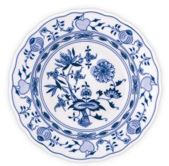 Talíř hluboký praporový, Český porcelán Dubí, CIBULÁK, 24 cm