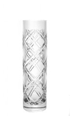 Křišťálová váza, BORDER, Gold Crystal, 23 cm