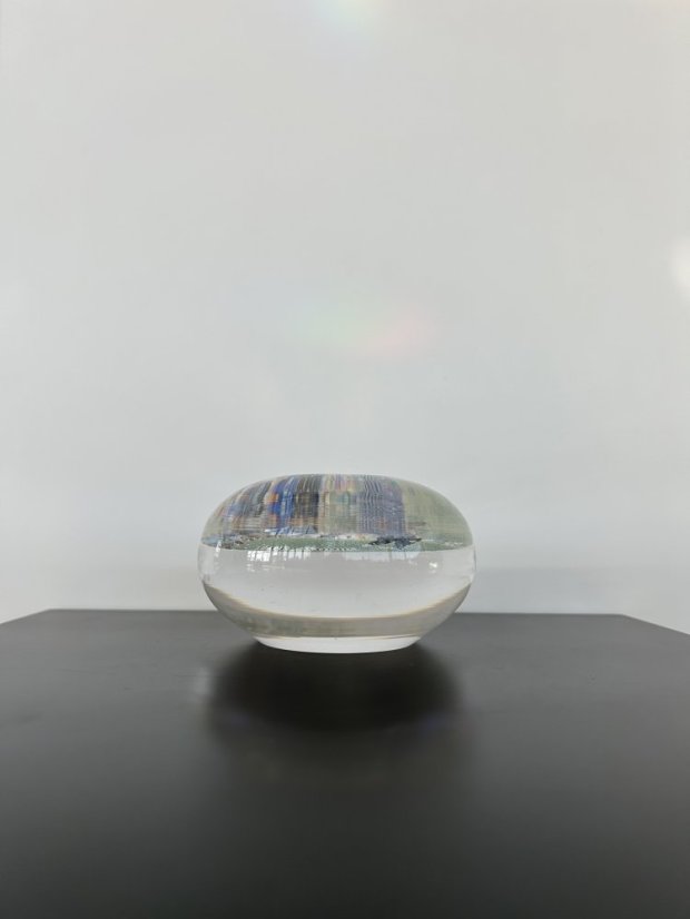 Skleněné těžítko s obrázkem Tiger Woods, 1 ks