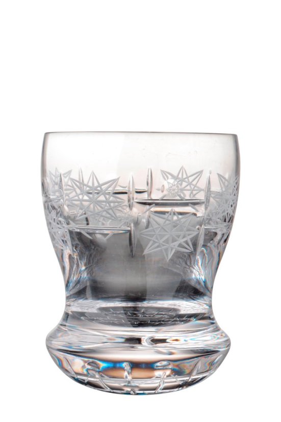 Broušená sklenice na destilát 60 ml, Glamour Crystal, 2 ks