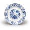 Porcelánový mělký talíř, Thun, NATALIE - Cibulák, 24 cm