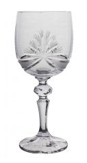 Broušené sklenice na víno, Royal Crystal, 170 ml