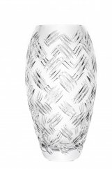 Křišťálová váza, INDUSTRY, Gold Crystal, 28 cm