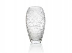 Křišťálová váza, TRIANGLE, Gold Crystal, 28 cm