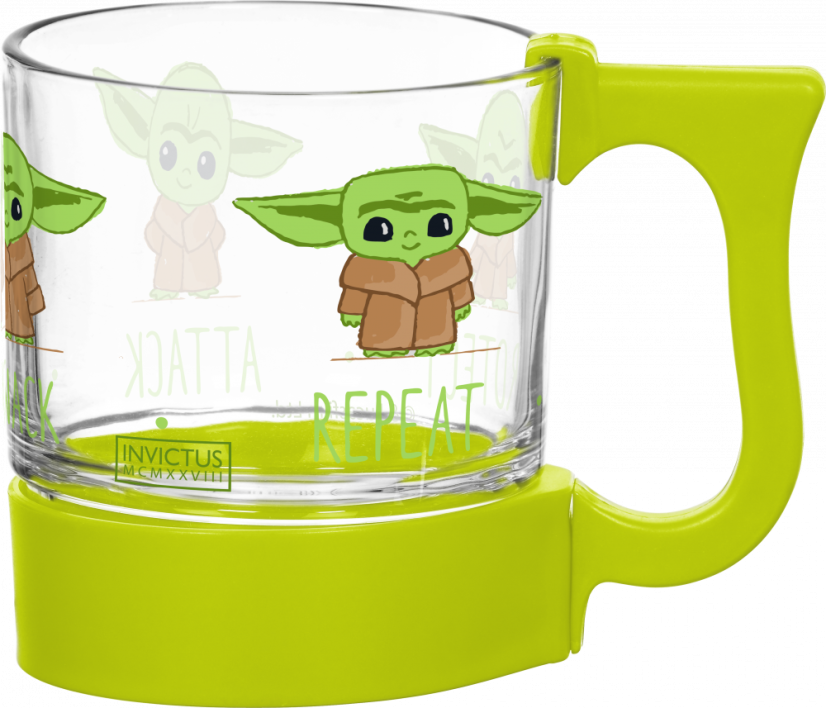 Dětský svačinový set, Mandalorian Grogu, Disney, 3ks