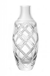 Křišťálová váza, BORDER, Gold Crystal, 33 cm