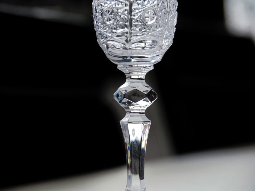 Broušené sklenice na šampaňské, Royal Crystal, 150 ml, 6 ks
