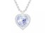 Štrasový náhrdelník Necklace, srdce s českým křišťálem Preciosa, krystal