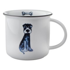 Porcelánový hrnek Tina Pes Český porcelán Dubí 250 ml