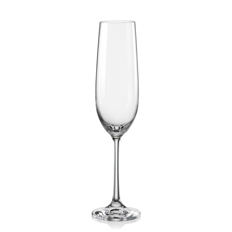 Sklenice na šampaňské, Crystalex, VIOLA, 190 ml, 6 ks Sklenice na šampaňské, Crystalex, VIOLA, 190 ml, 6 ks