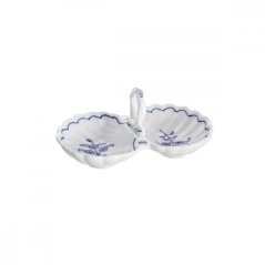Slánka dvoudílná s úchytkou, Český porcelán Dubí, CIBULÁK, 12 cm