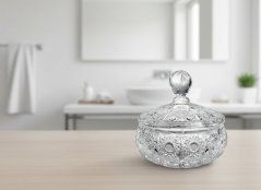 Broušená dóza 500PK 13 cm | Royal Crystal