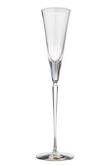 Vysoký brúsený pohár s pruhmi 160 ml, Glamour Crystal, 1 ks