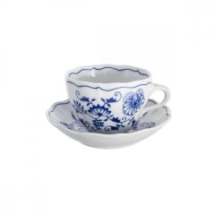 Šálek s podšálkem, Český porcelán Dubí, CIBULÁK, 0,2 l