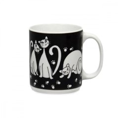 Porcelánový hrnek, Thun, BIG, Kočky, 490 ml